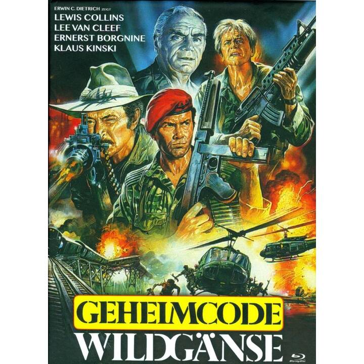 Geheimcode Wildgänse (Mediabook, DE, IT, EN, FR, ES)