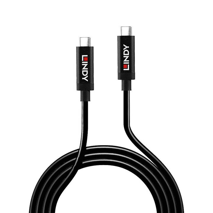 LINDY 43308 USB-Kabel (USB 3.1 Gen 2, USB 3.1 Typ-C, 5 m)
