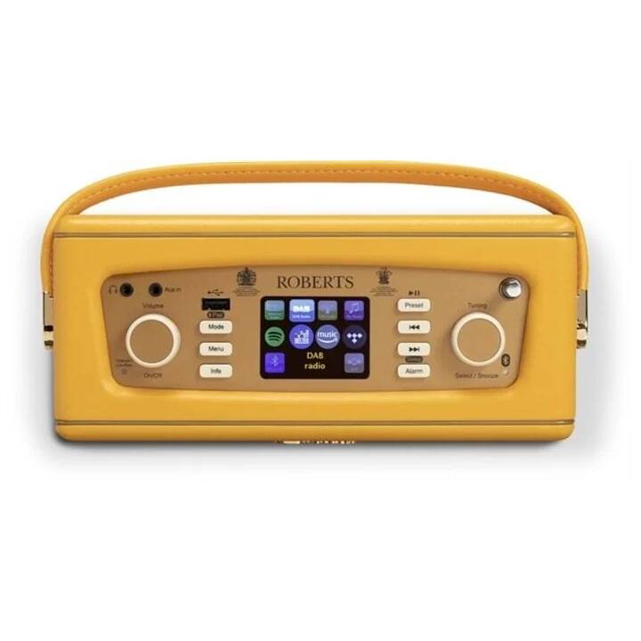 ROBERTS Revival iStream 3L Radio Internet (Jaune)