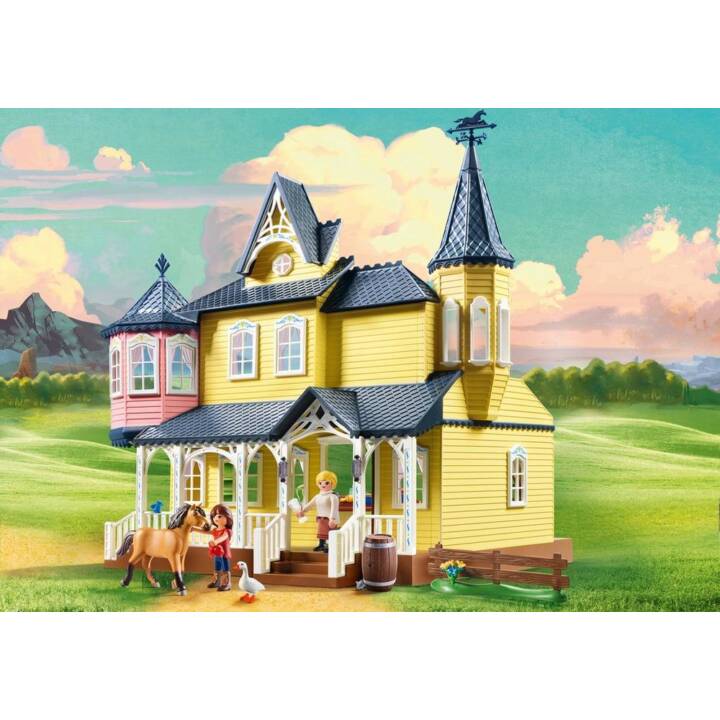 PLAYMOBIL Spirit Riding Free Maison de Lucky (9475)