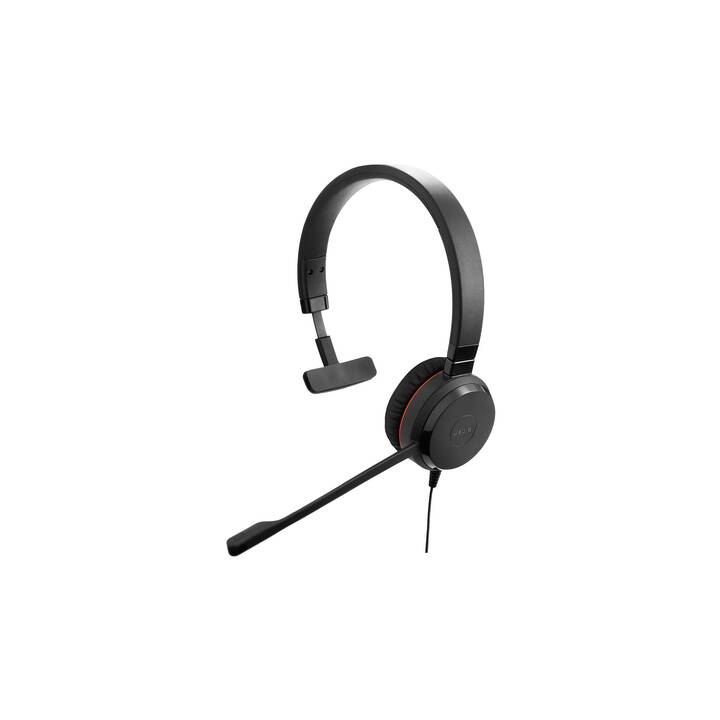 JABRA Office Headset Evolve 20SE (On-Ear, Kabel, Schwarz)