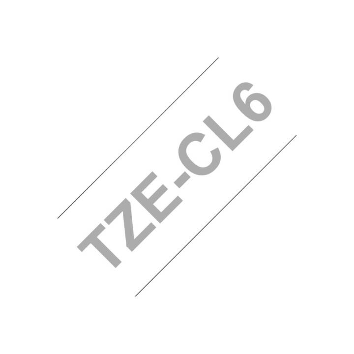 BROTHER TZe-CL6 Reinigungsband (Weiss, 36 mm)