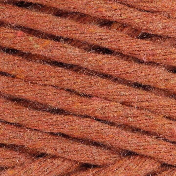 HOOOKED Makramee-Kordel (500 g, Orange, Dunkelorange, Rot)