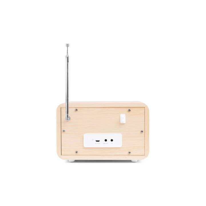 AUDIZIO Milan Radio per cucina / -bagno (Natura, Bianco)