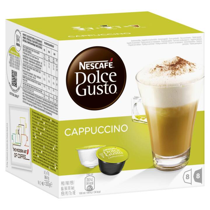 NESCAFÉ DOLCE GUSTO Kaffeekapseln Cappuccino (16 Stück)