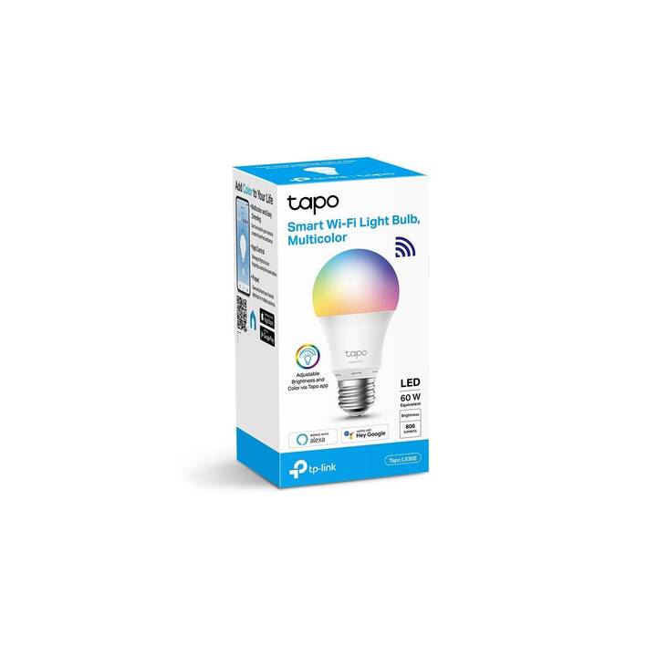 TP-LINK LED Birne Tapo L530E (E27, WLAN, 8.7 W)