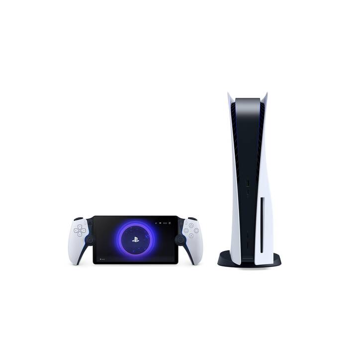 SONY Portal Remote Player Controllergrip (PlayStation 5, Nero, Bianco)