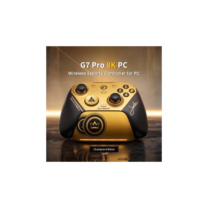 GAMESIR G7 Pro 8K Champion Edition Controller (Gold, Schwarz