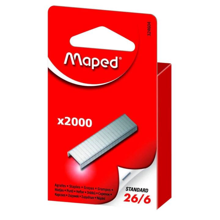 MAPED 324604 26/6 (2000 pezzo)