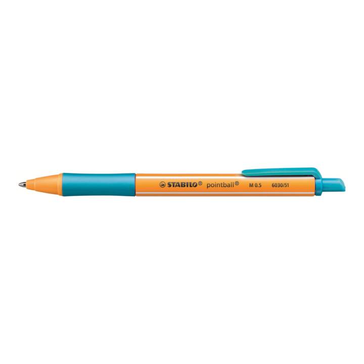 STABILO Stylo à bille Pointball (Turquoise)
