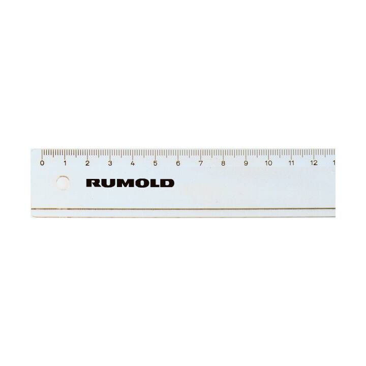 RUMOLD Righello (50 cm, Transparente)