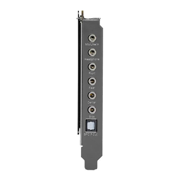 ASUS Scheda audio (2 x 3.5 mm Klinke (out), 4 x 3.5 mm Klinke (out), Toslink)