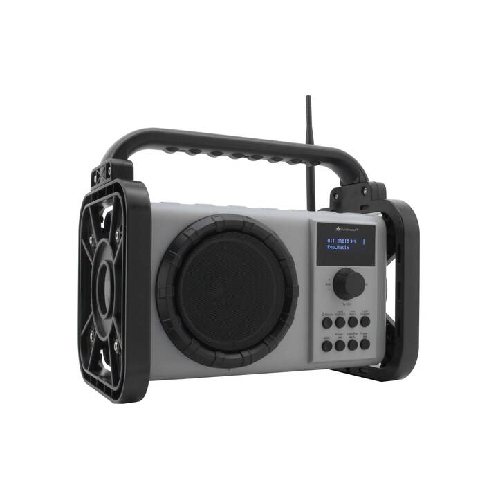 SOUNDMASTER DAB80SG Baustellenradio (Grau)