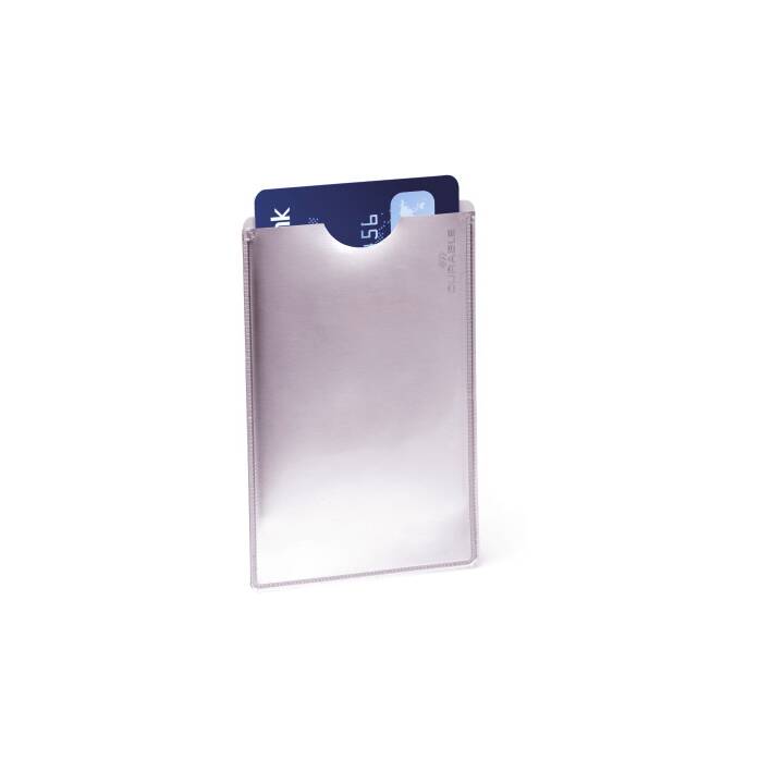 DURABLE Pochette de carte d'identité RFID Secure (Argent)