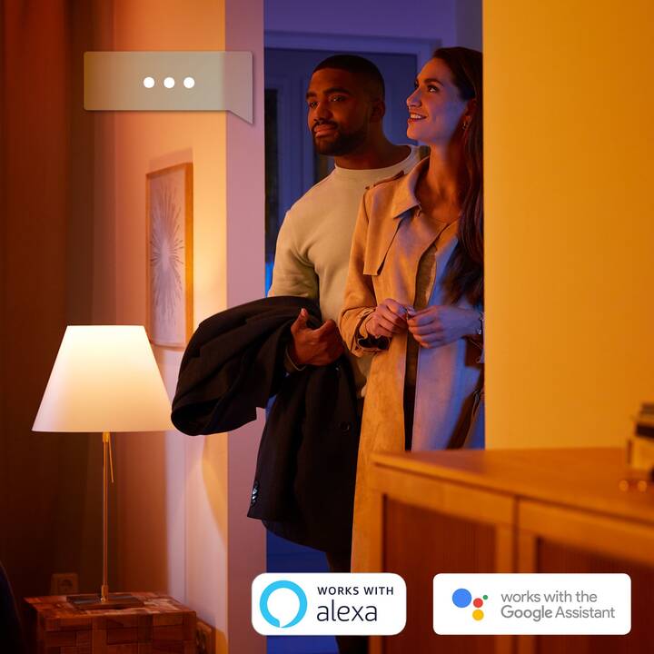 PHILIPS HUE Tischleuchte HUE Bloom (Weiss)