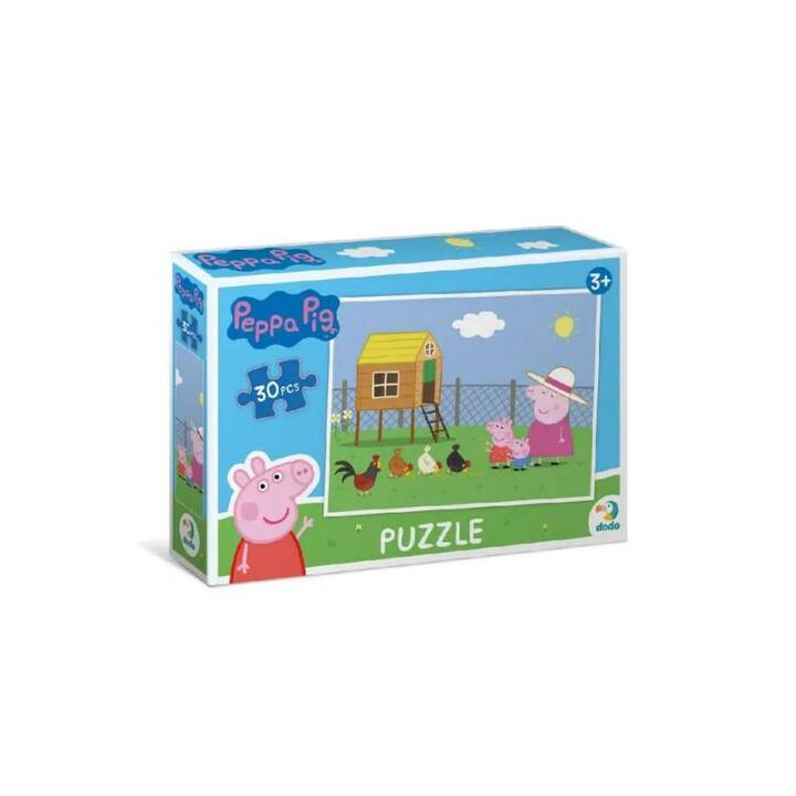 DODO Peppa Pig Tiere Puzzle (30 Stück)