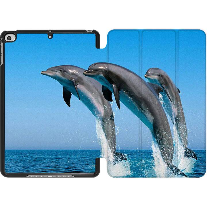 EG MTT Hülle für iPad Mini 4 (2015) und Mini 5 (2019) - Delphin