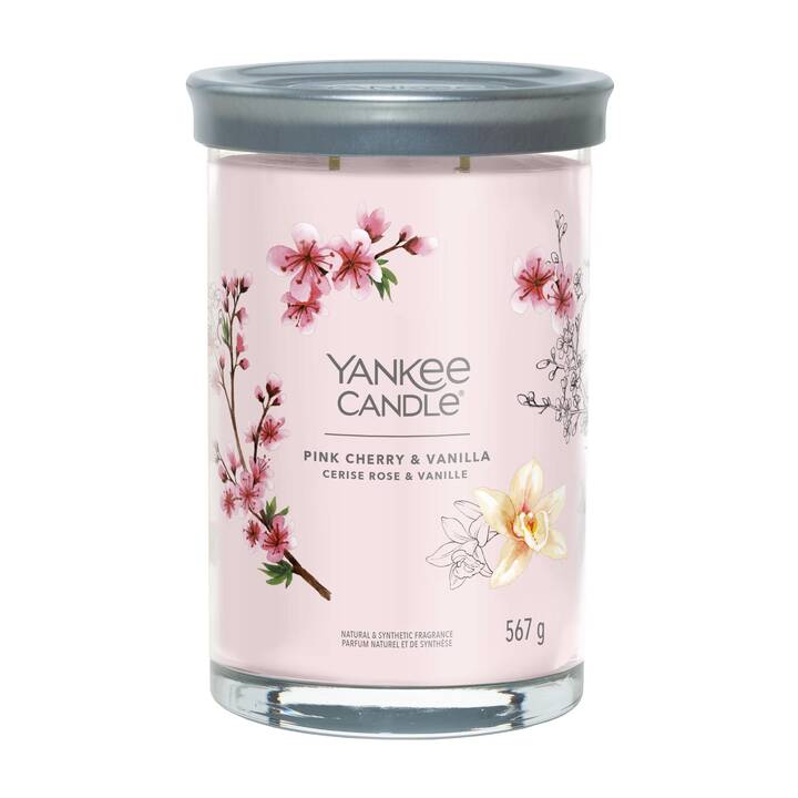 YANKEE CANDLE Bougie parfumée Signature Pink Cherry & Vanilla