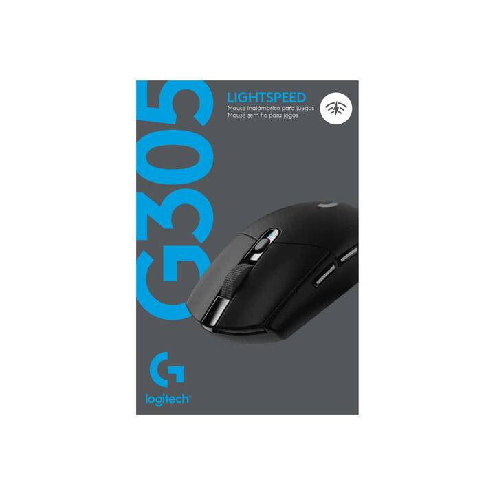 LOGITECH G G305 Maus (Kabellos, Gaming)