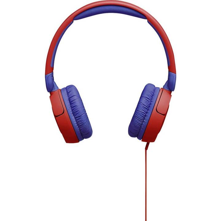 JBL BY HARMAN Jr 310BT Casque d'écoute pour enfants (On-Ear, Bluetooth 5.0,  Bleu, Rouge) - Interdiscount