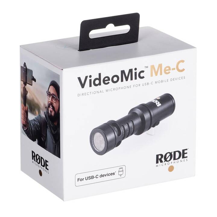 RØDE MICROPHONES VideoMic Me-C Microfono (Nero)