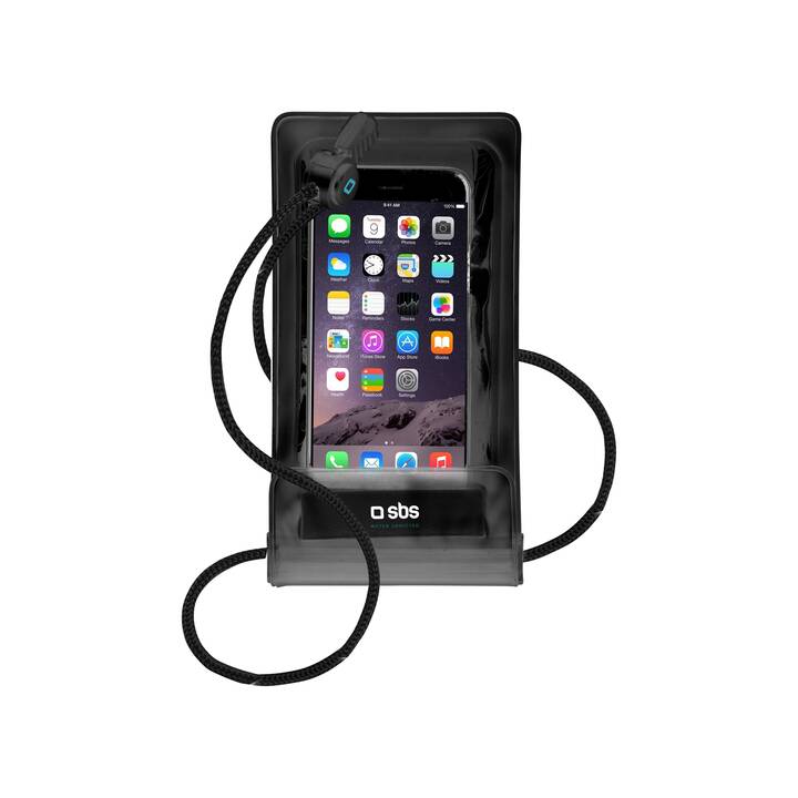 SBS Étui Waterproof Case 6.5" (Divers, Noir)