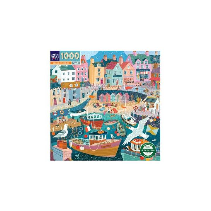 HELVETIQ  Seaside Harbor Puzzle (1000 pezzo)