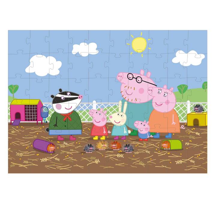 DODO Peppa Pig 2in1 Puzzle (60 pièce)