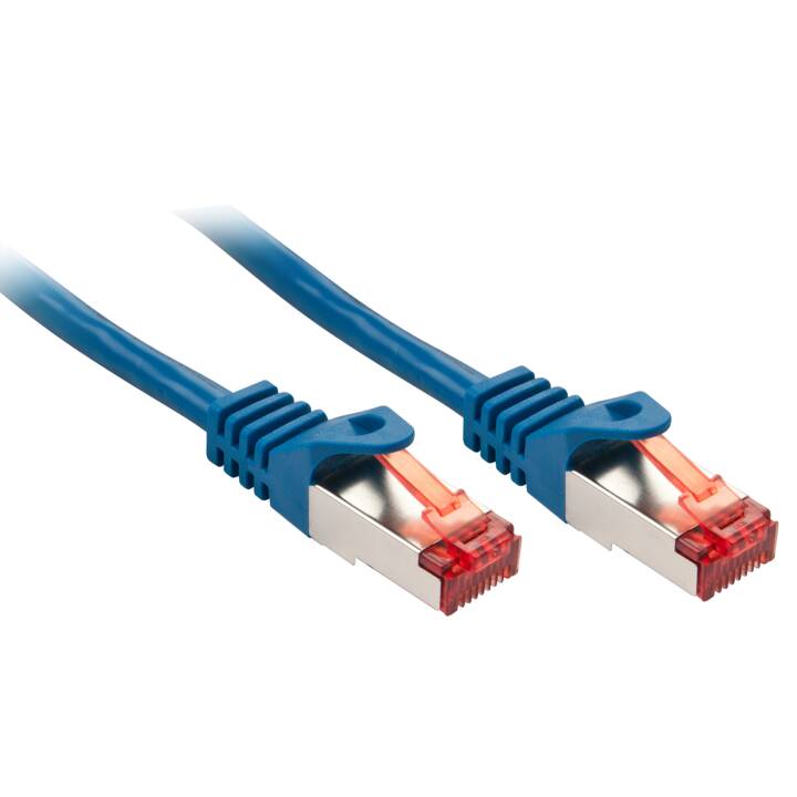 LINDY Câble patch Basic 7,5m, bleu