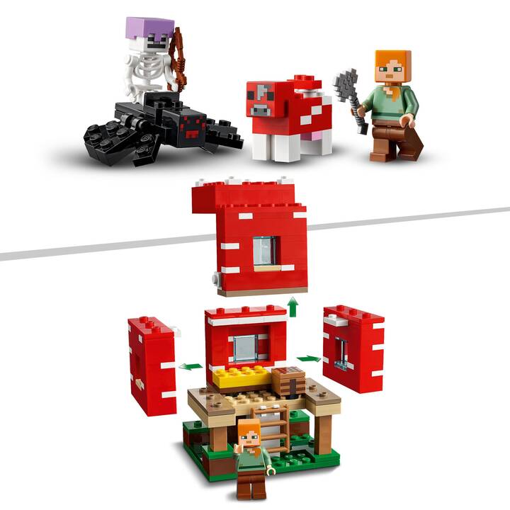 LEGO Minecraft La Casa dei Funghi (21179)