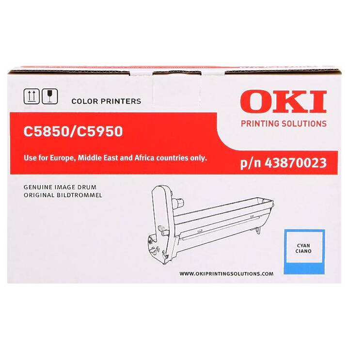 OKI 43870023 (Cylindres, Cyan)