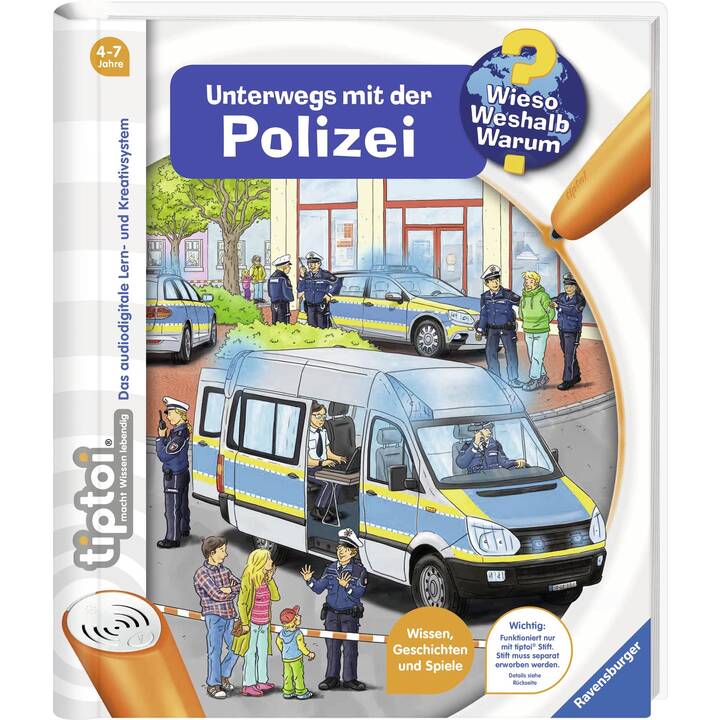 TIPTOI Unterwegs mit der Polizei Lernbuch (DE)
