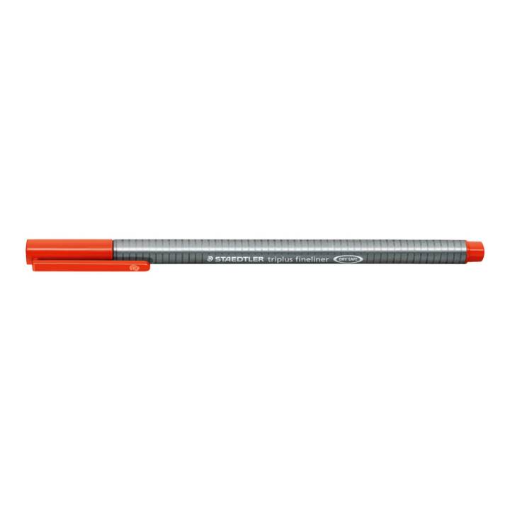 STAEDTLER Triplus 334 Traceur fin (Rouge, 1 pièce)