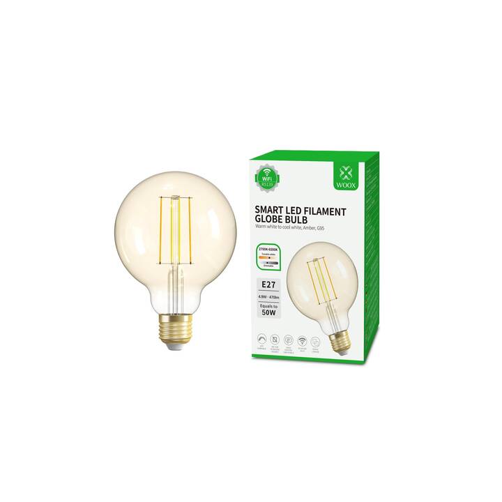 WOOX Ampoule LED Smart (E27, WLAN, 4.9 W)