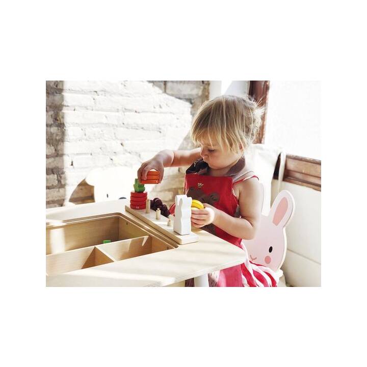 TENDER LEAF TOYS Ensemble table et chaise enfant Tender (Multicolore)