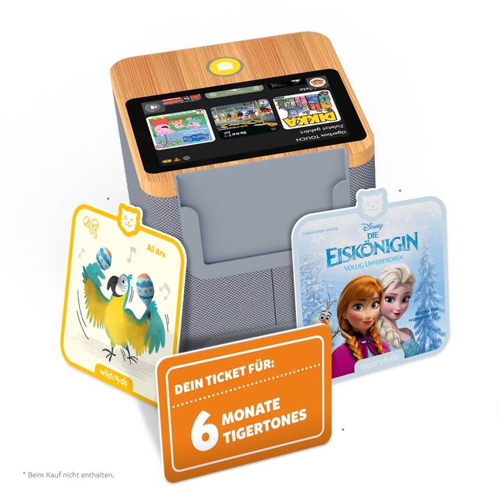 TIGERMEDIA Lettore audio per bambini Tigerbox Touch Plus Swiss Edition (DE, Svizzero tedesco)