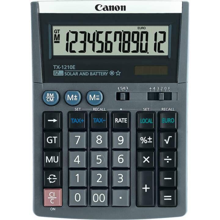 CANON TX-1210E Calculatrice de poche