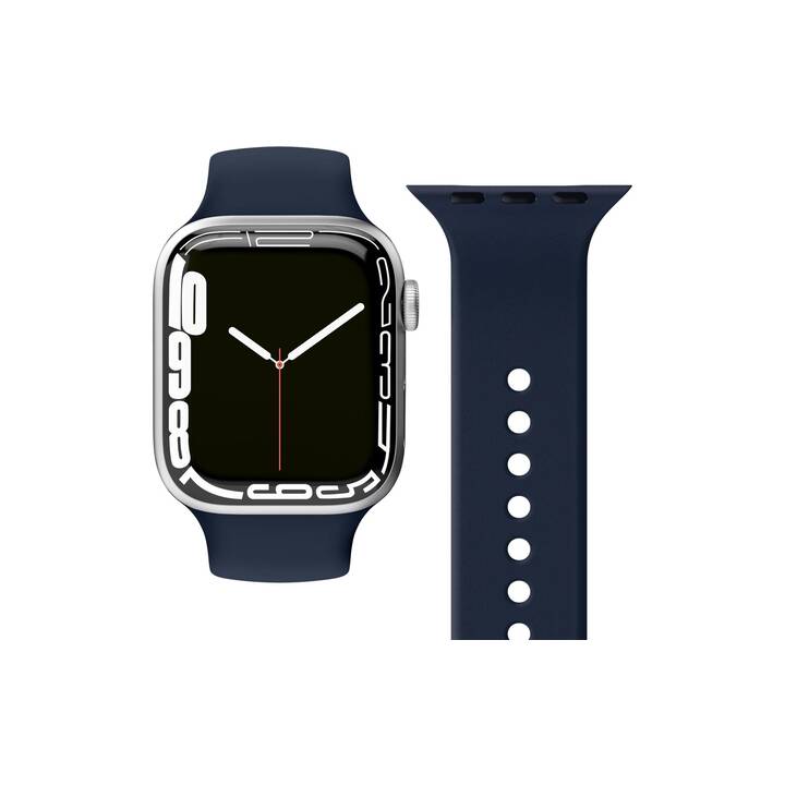 VONMÄHLEN Classic Armband (Apple Watch 45 mm / 42 mm / 49 mm / 44 mm, Blau)