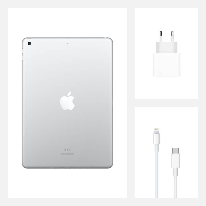 APPLE iPad WiFi 2020 (10.2", 32 GB, Argent)