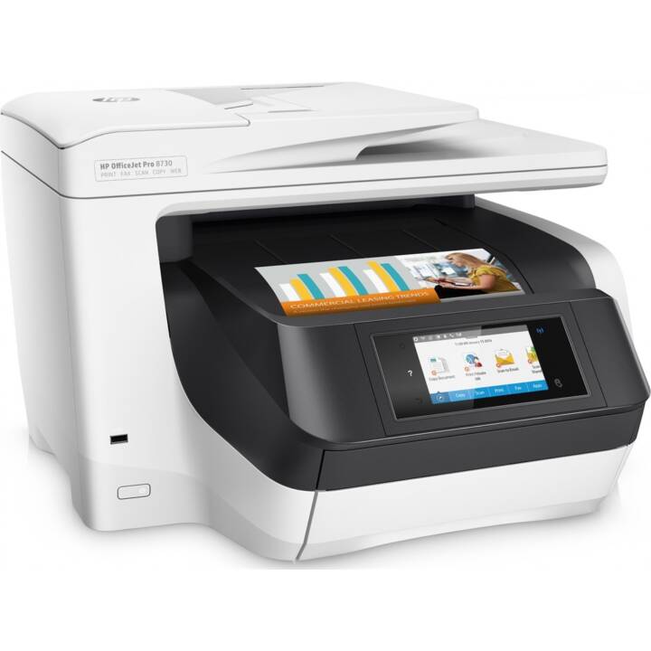 HP Officejet Pro 8730 (Imprimante à jet d'encre, Couleur, WLAN, NFC)