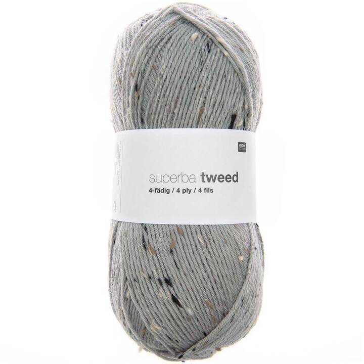 RICO DESIGN Wolle (100 g, Grau)