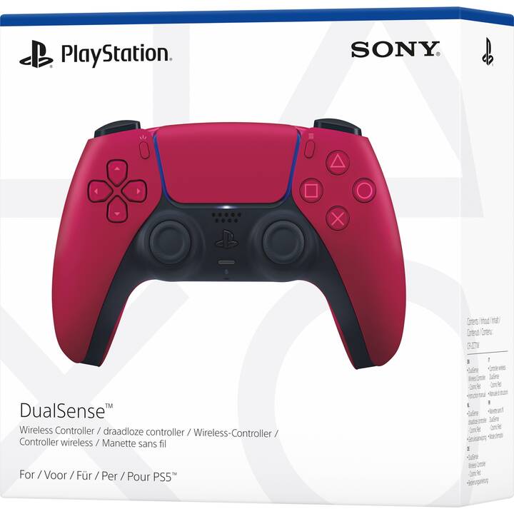 SONY Playstation 5 DualSense Wireless-Controller Cosmic Red Controller (rosso scuro)