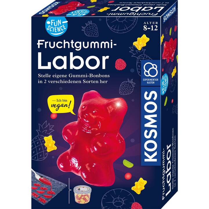 KOSMOS Fun Science Fruchtgummi-Labor Coffret d'expérimentation (Chimie)
