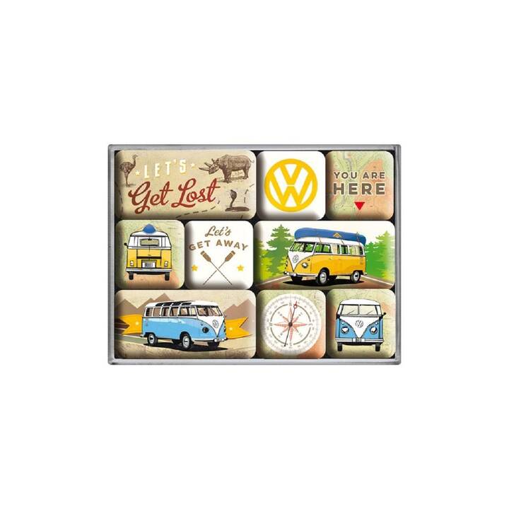 Boîte à Café Rétro VW Bulli Nostalgic-Art - 1.3L - Design Vintage - Cadeau Fan Volkswagen