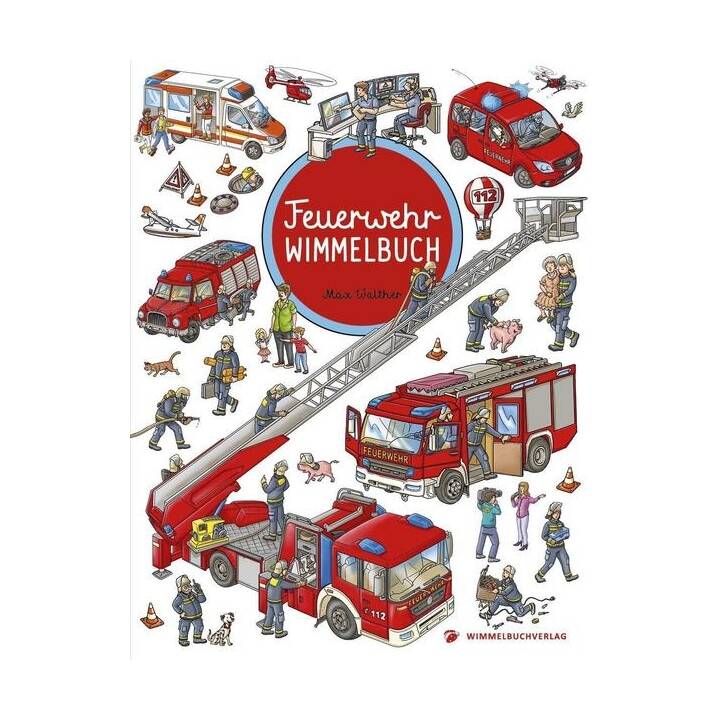 Feuerwehr Wimmelbuch - Das große Bilderbuch ab 2 Jahre. Kinderbücher ab 2 Jahre