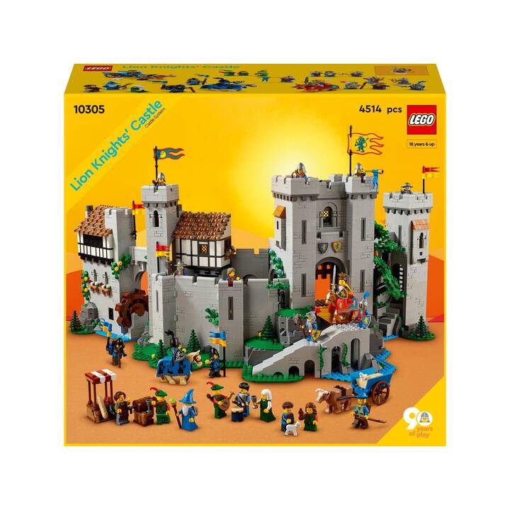 LEGO Icons Burg der Löwenritter (10305, seltenes Set)