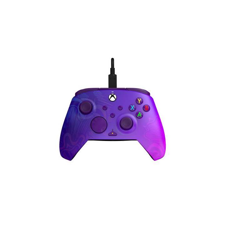 PDP Wired Rematch Ctrl 049-023-PF Manette (Pourpre, Noir)