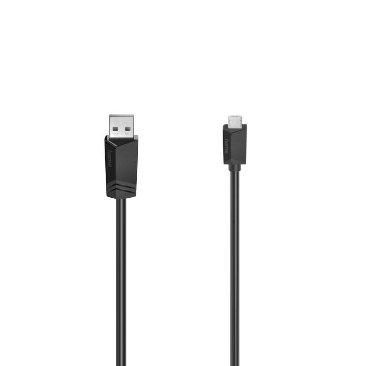 HAMA Câble USB (Micro USB, USB de type A, 1.50 m)