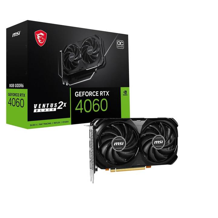 MSI Ventus 2X Nvidia GeForce RTX 4060 (8 GB)