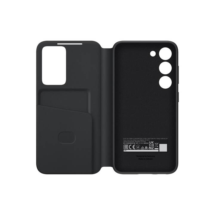 SAMSUNG Flipcover Smart View Wallet Case (Galaxy S23, Noir)